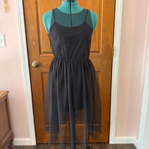Urban Outfitters Black Tulle Dress xs